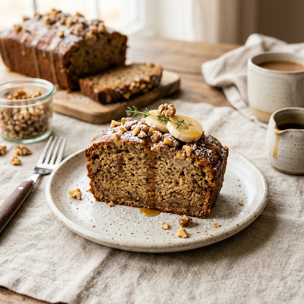 Almond Flour Banana Bread