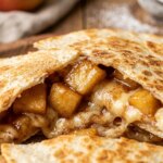 Apple Cinnamon Breakfast Quesadilla