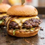 Blackstone Smash Burger Sliders