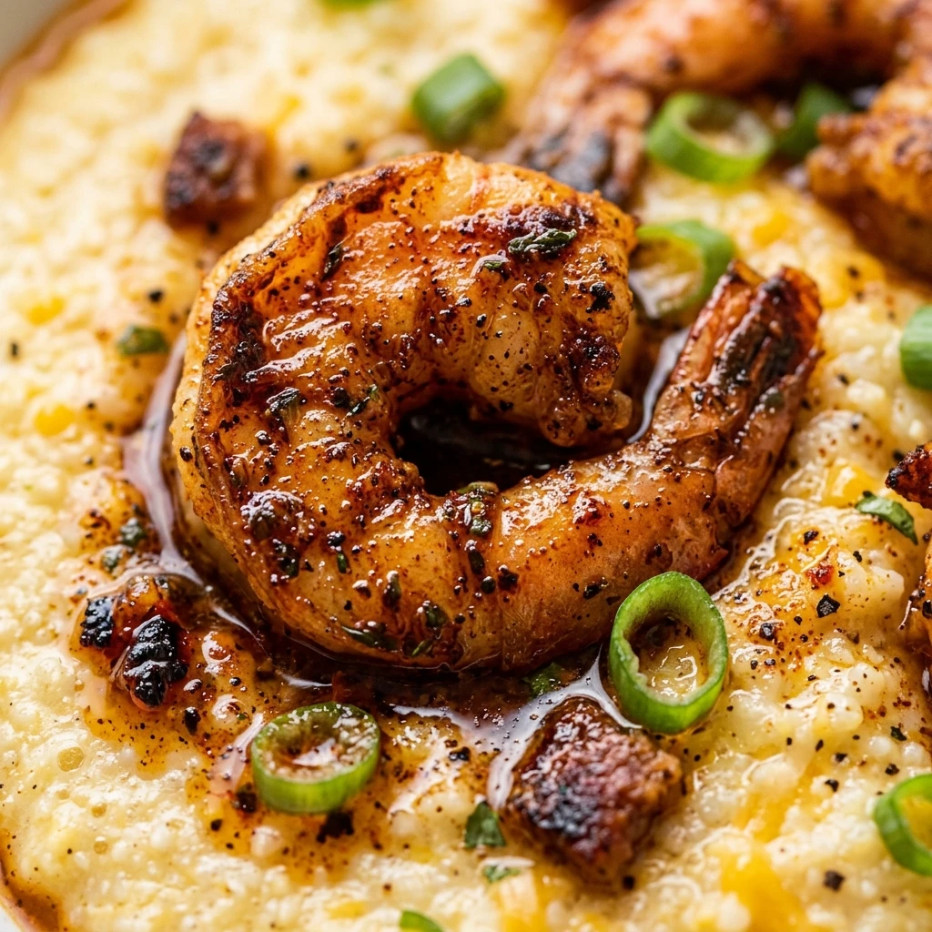 Cajun Shrimp and Grits