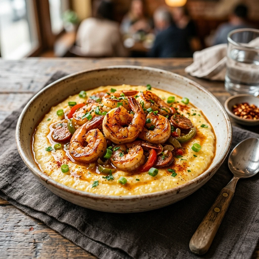 Cajun Shrimp and Grits