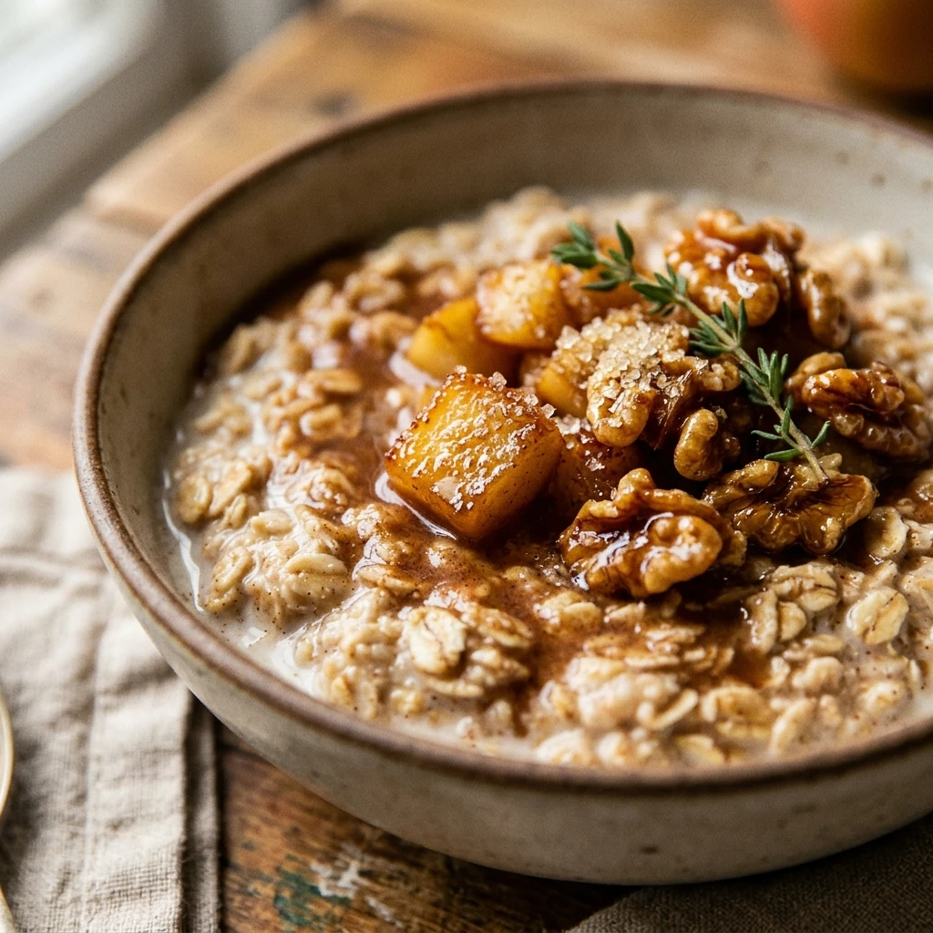 Cinnamon Apple Overnight Oats