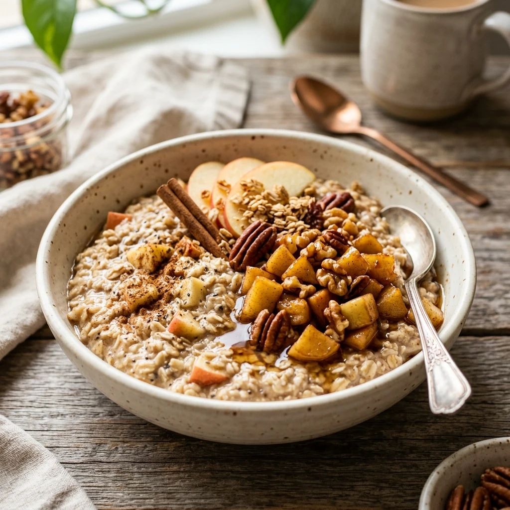 Cinnamon Apple Overnight Oats