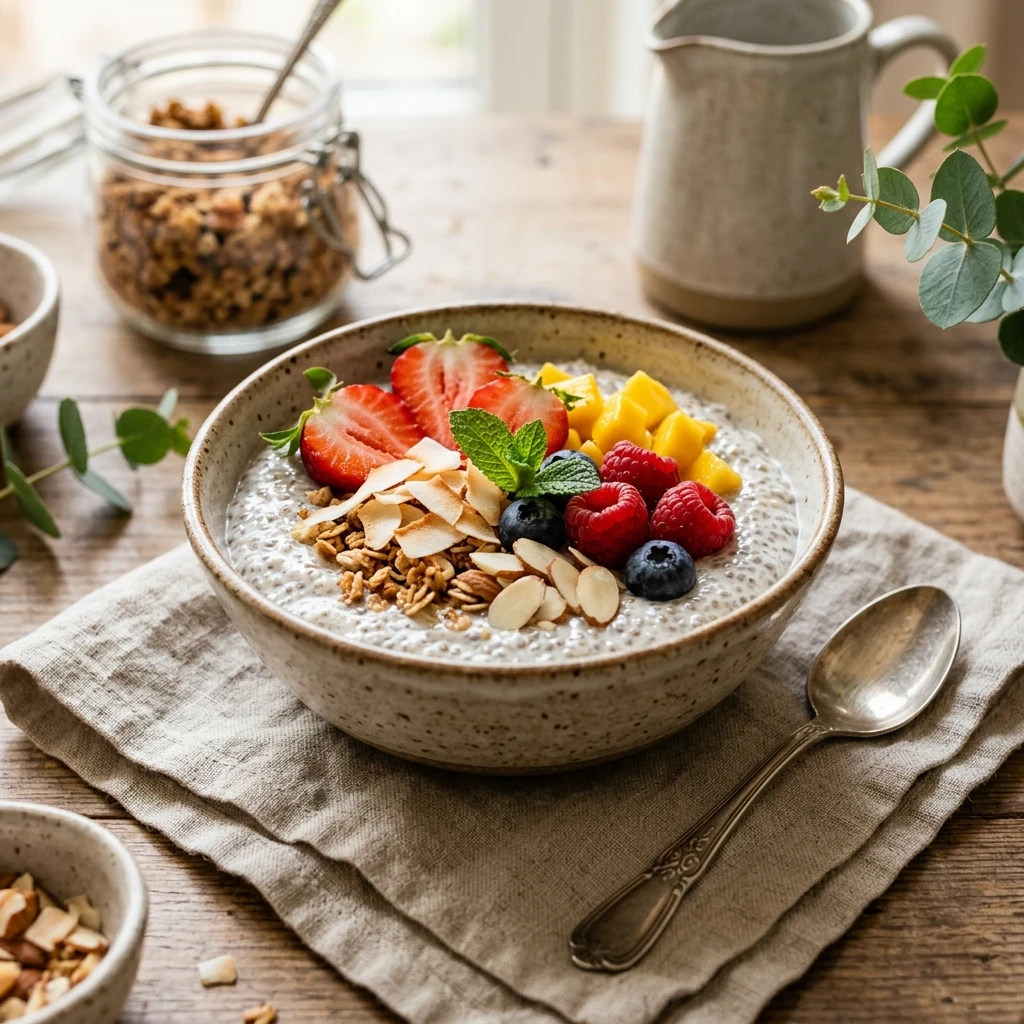 Coconut Chia Seed Pudding