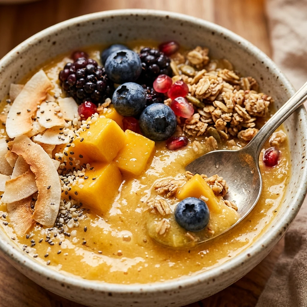 Coconut Mango Smoothie Bowl