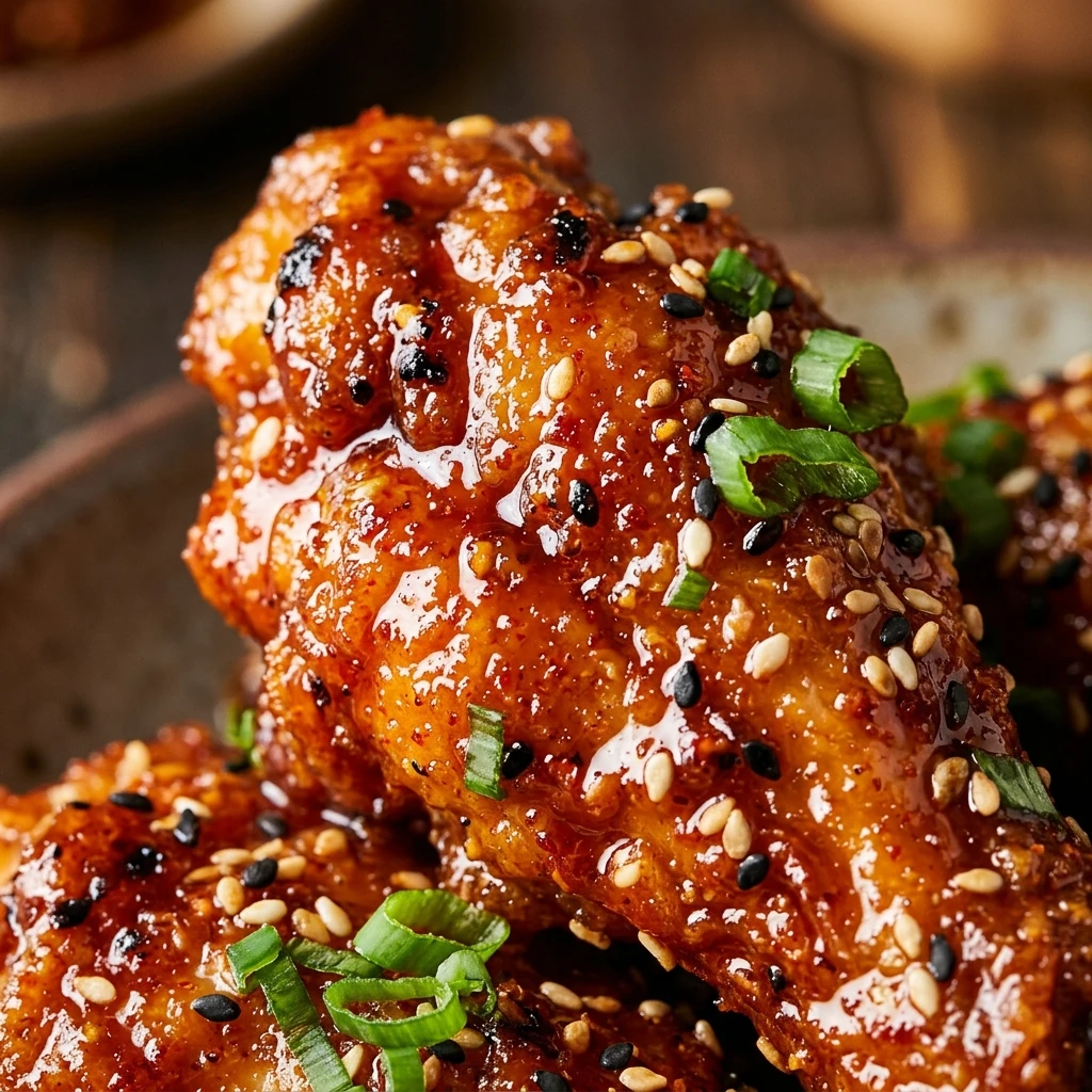 Gochujang Honey Chicken Wings