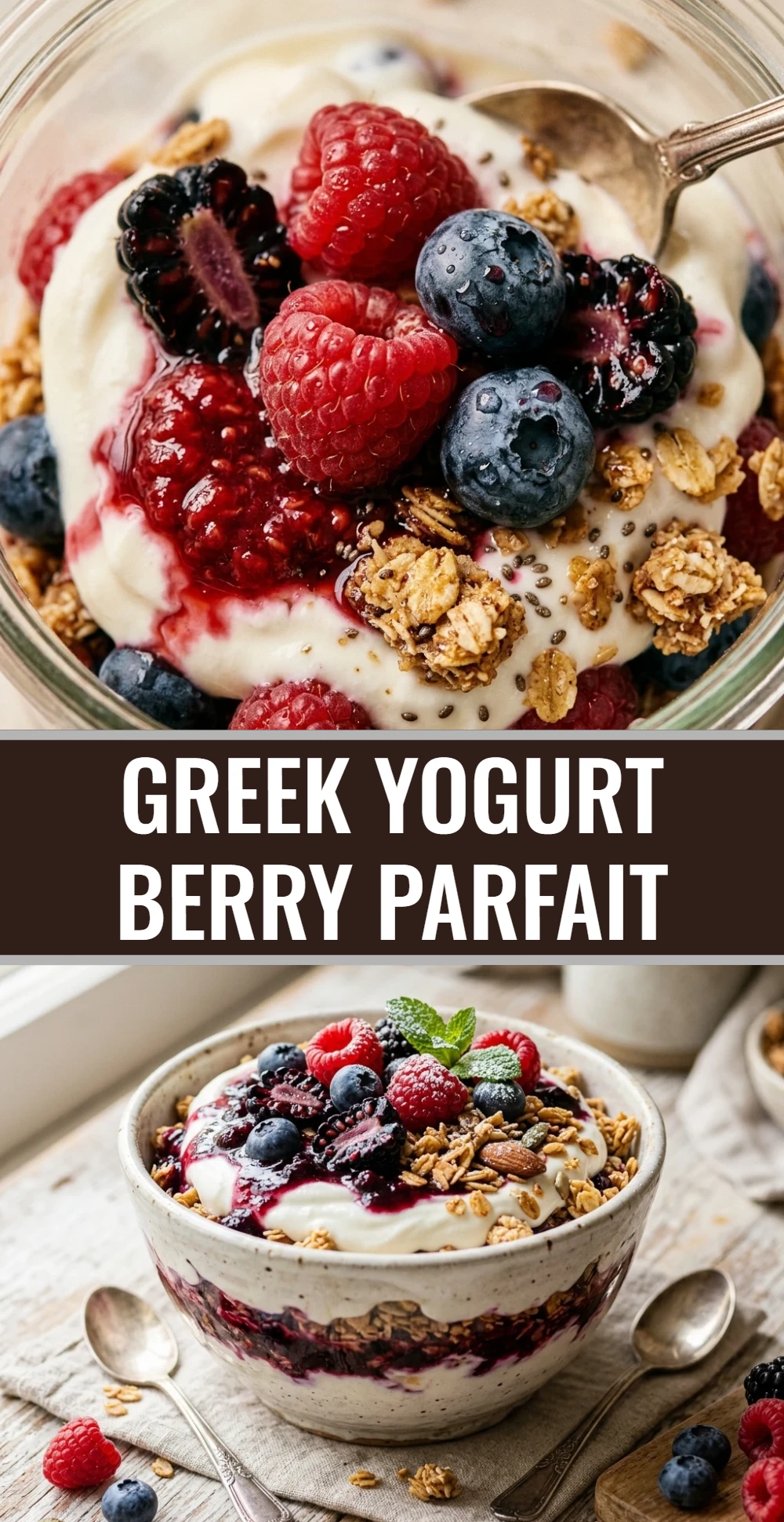 Greek Yogurt Berry Parfait