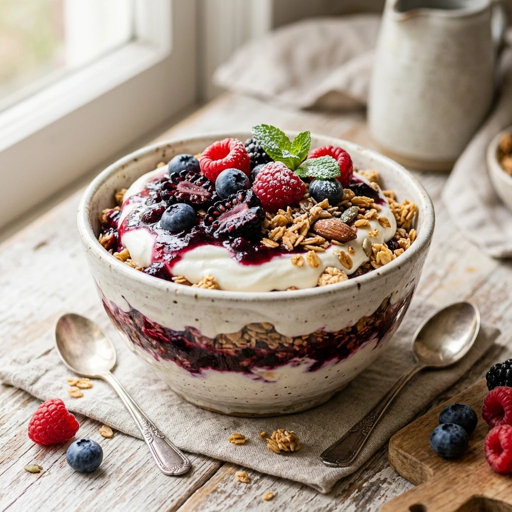 Greek Yogurt Berry Parfait