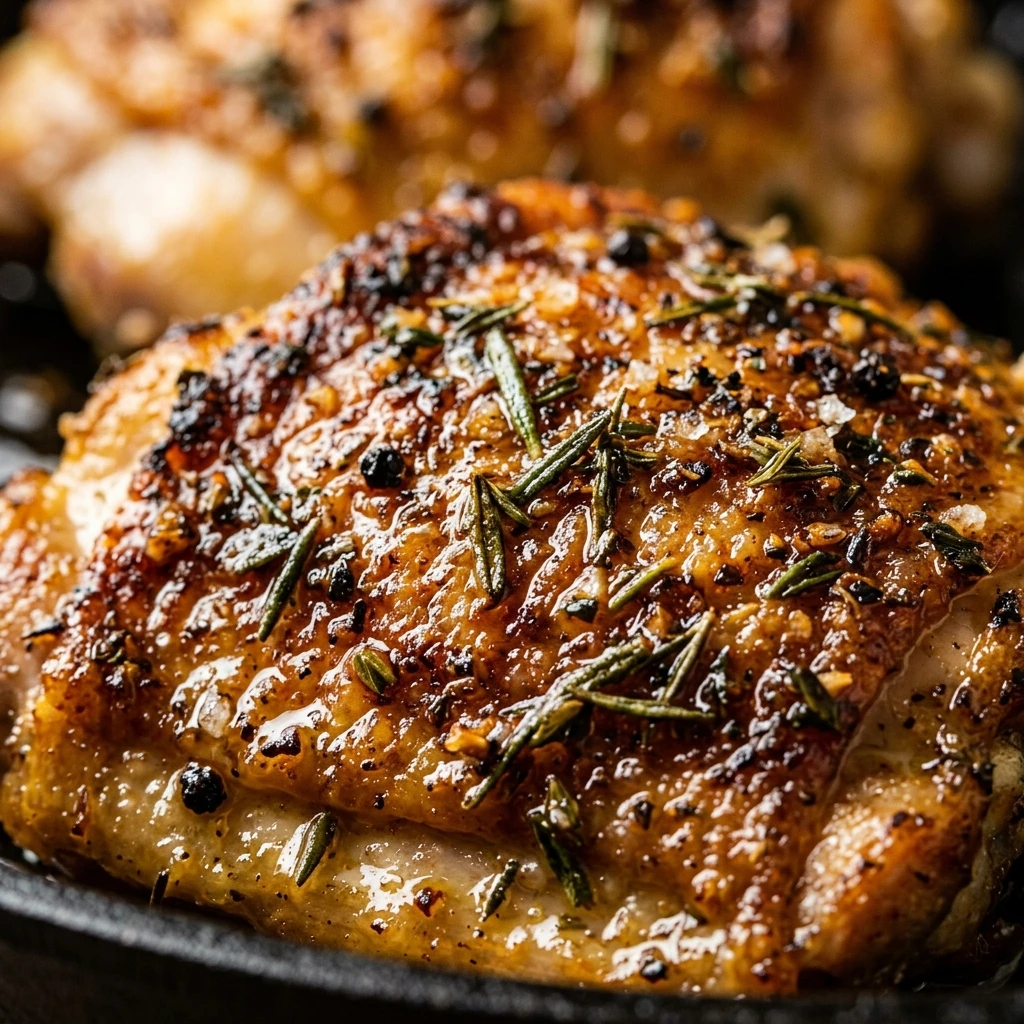 Herb Roasted Chicken Thighs