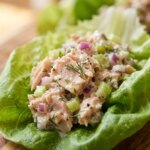 High Protein Tuna Salad Lettuce Wraps
