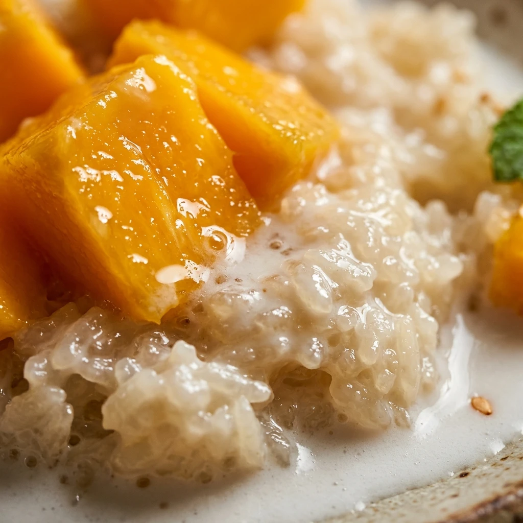 Mango Sticky Rice Coconut Milk