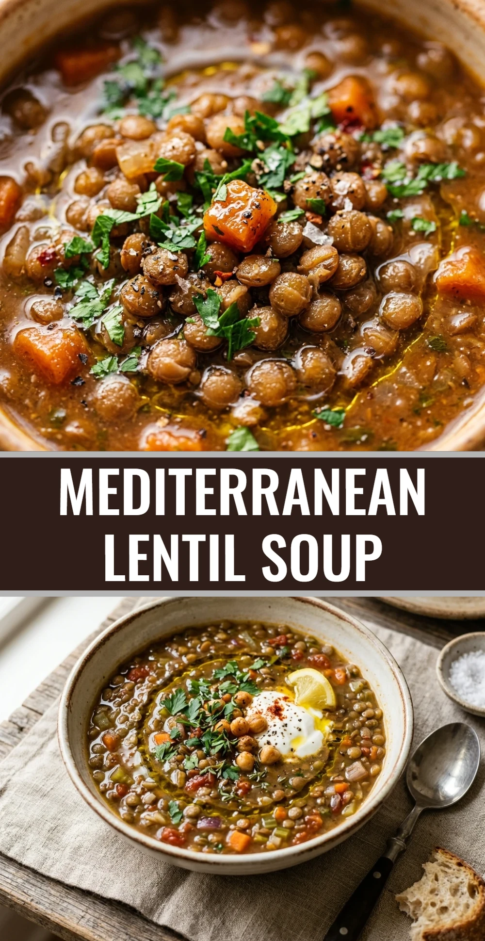 Mediterranean Lentil Soup