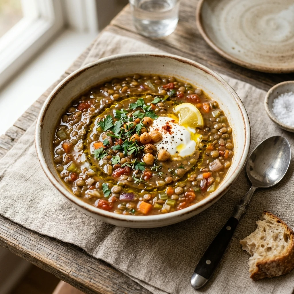 Mediterranean Lentil Soup