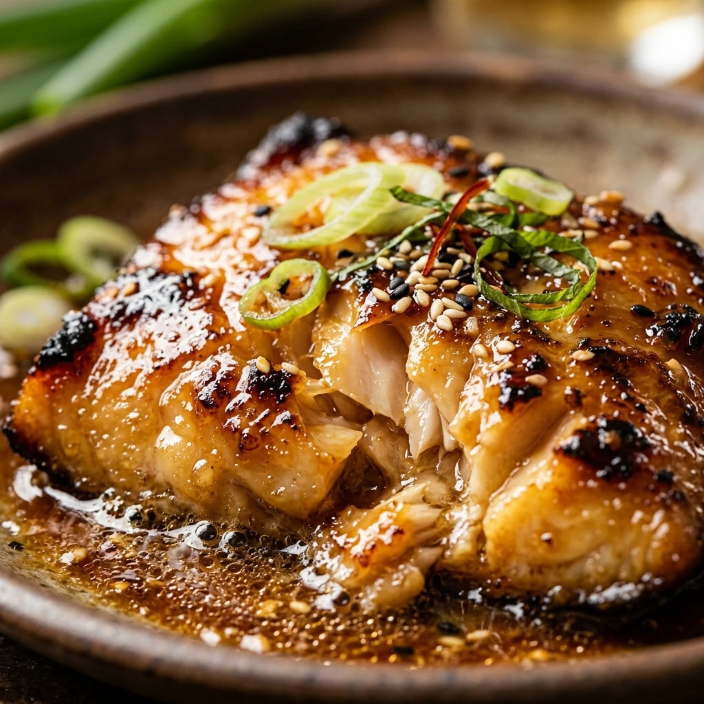 Miso Glazed Black Cod