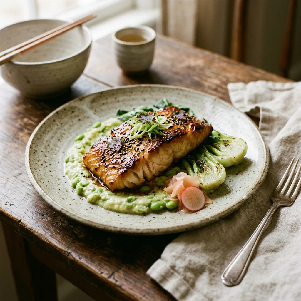 Miso Glazed Black Cod