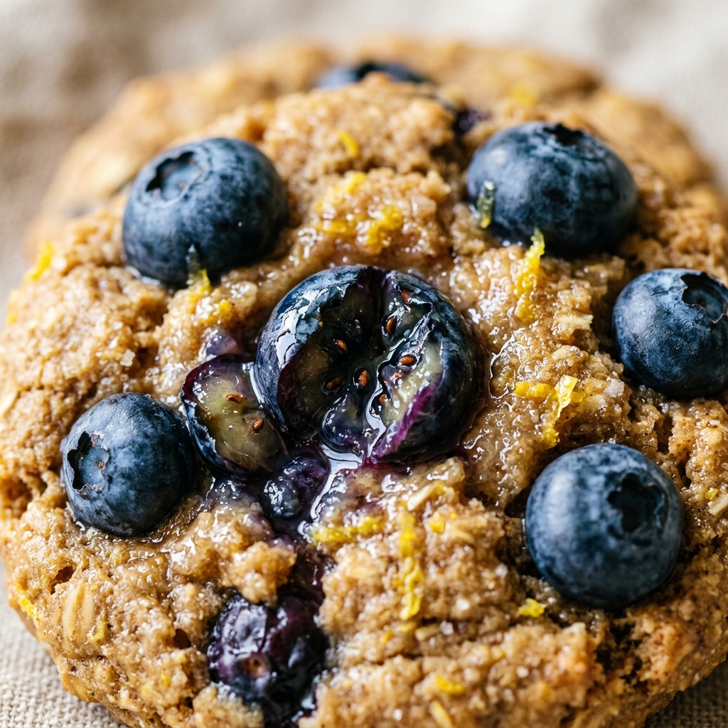 Protein Summer Cookies Lemon Blueberry