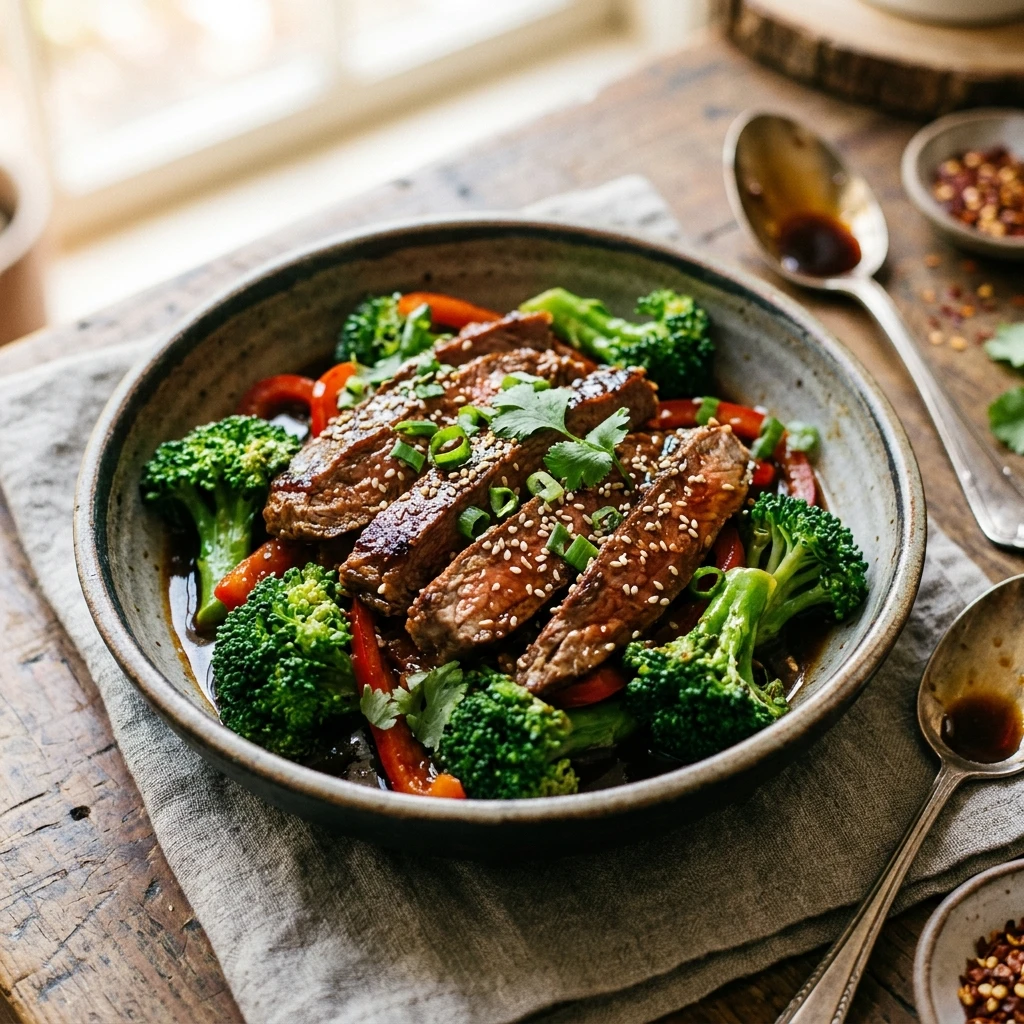 Teriyaki Beef and Broccoli