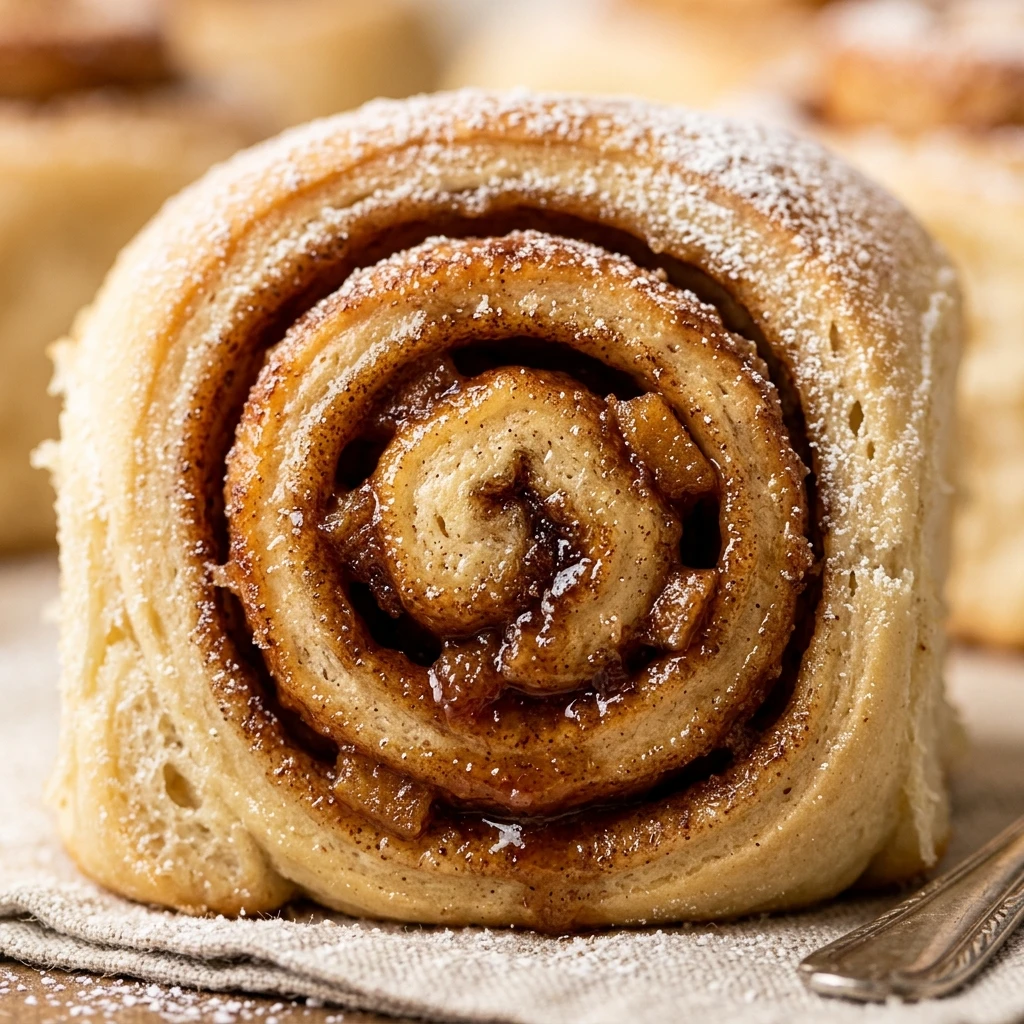 Apple Butter Cinnamon Rolls