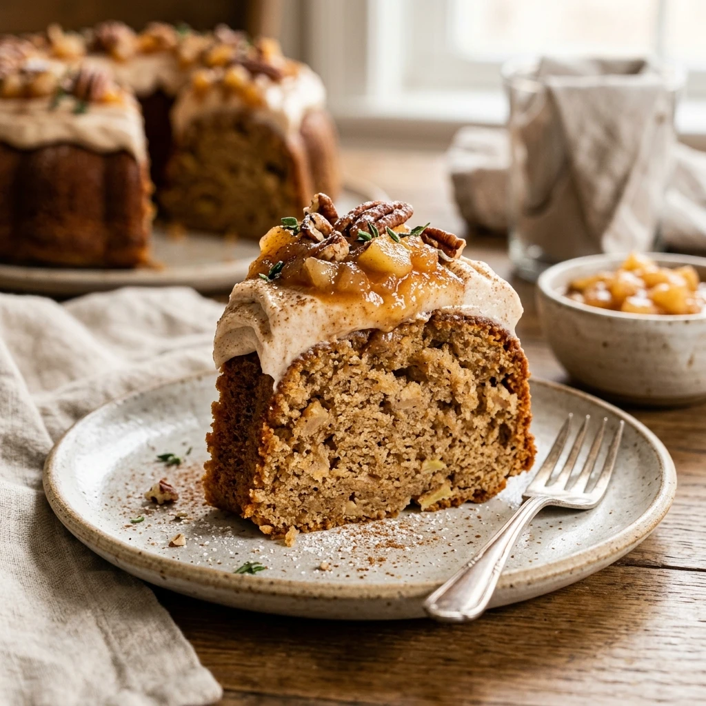 Apple Cider Cinnamon Cake
