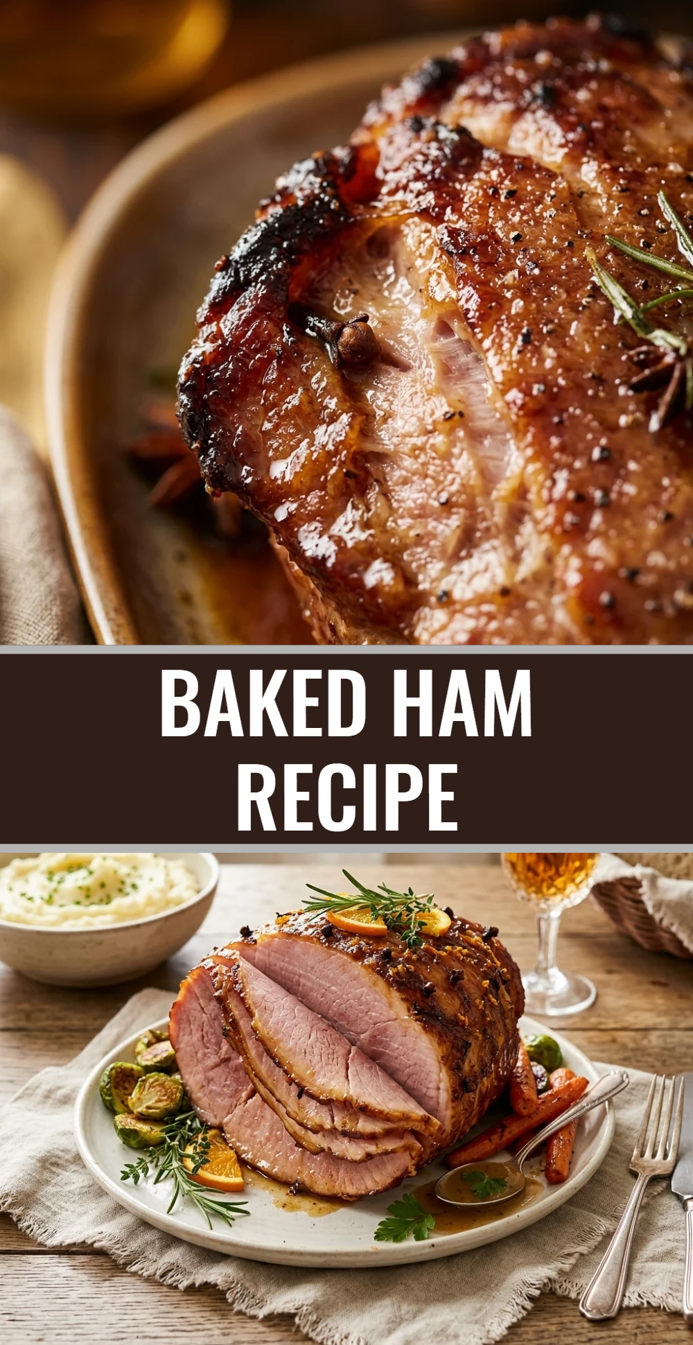 baked ham recipe