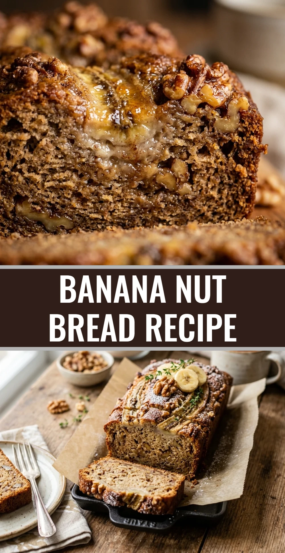 banana nut bread recipe