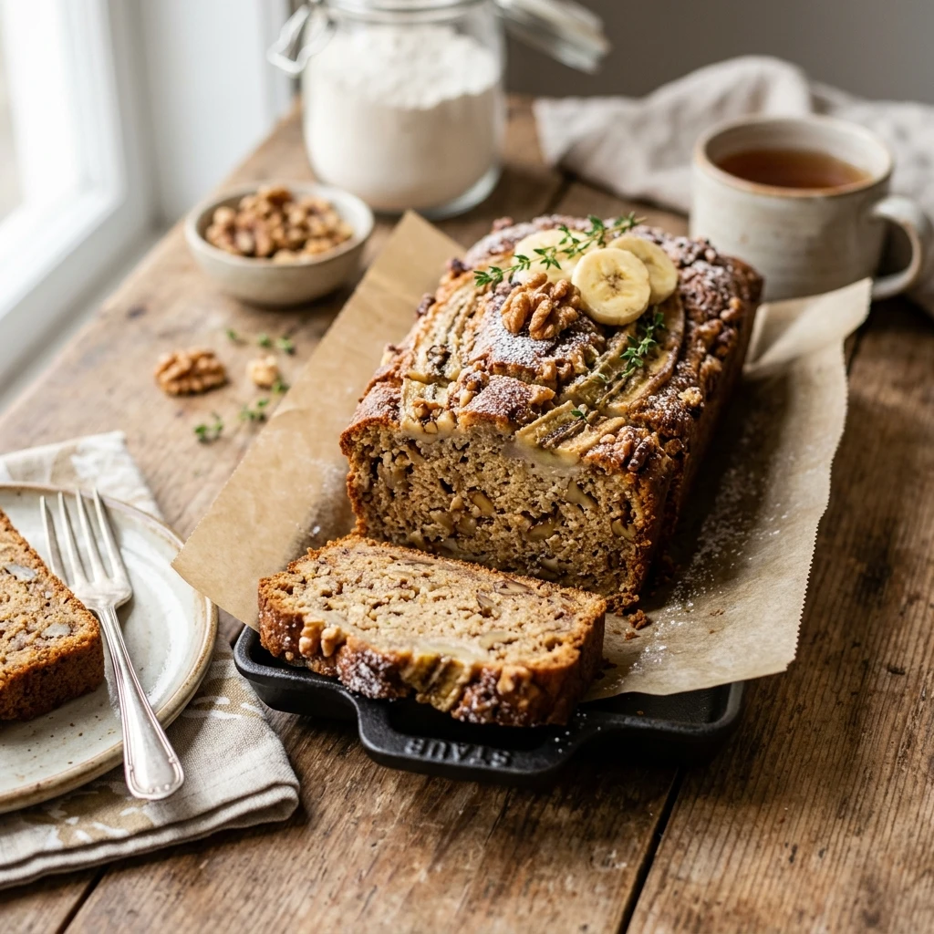 banana nut bread recipe
