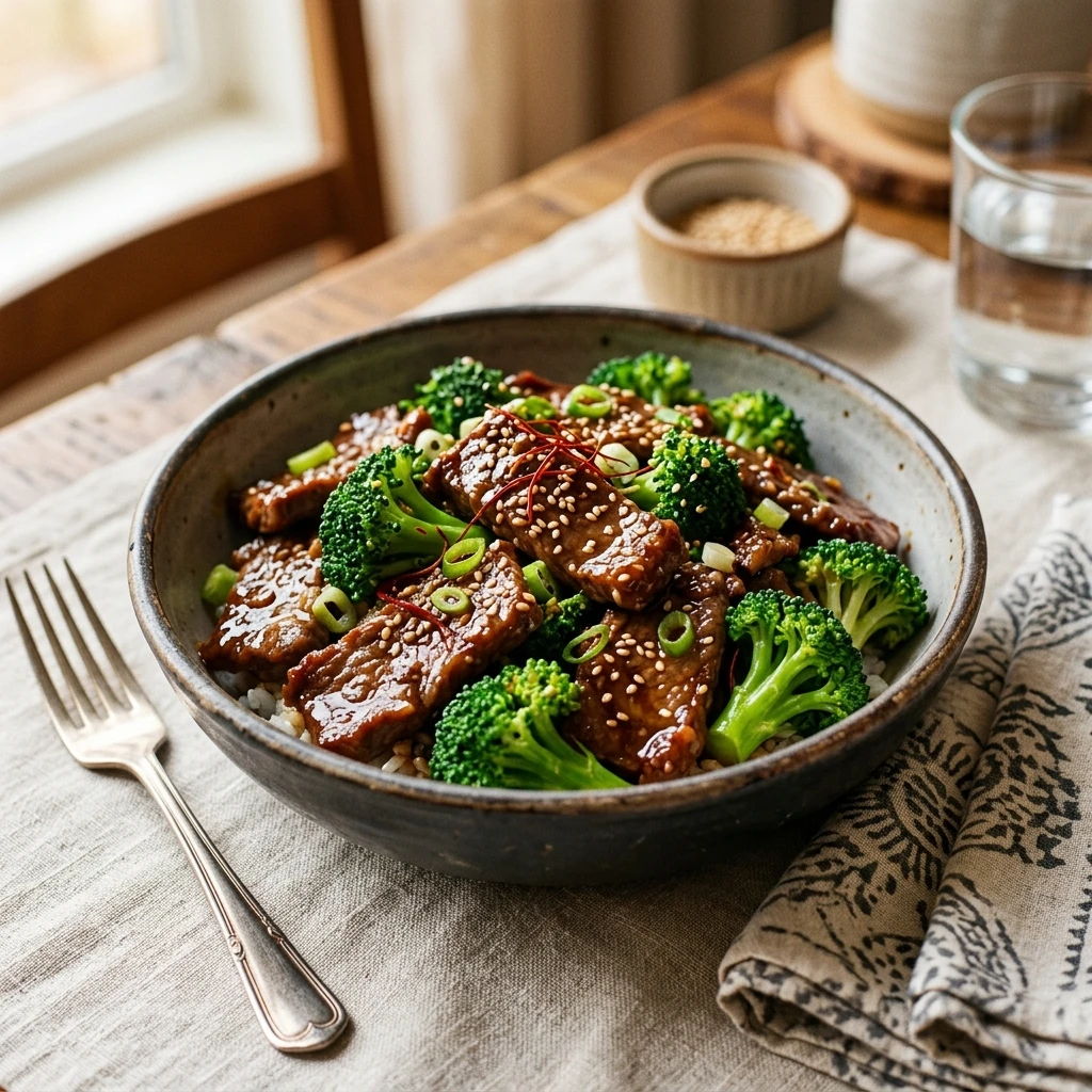 beef and broccoli recipe