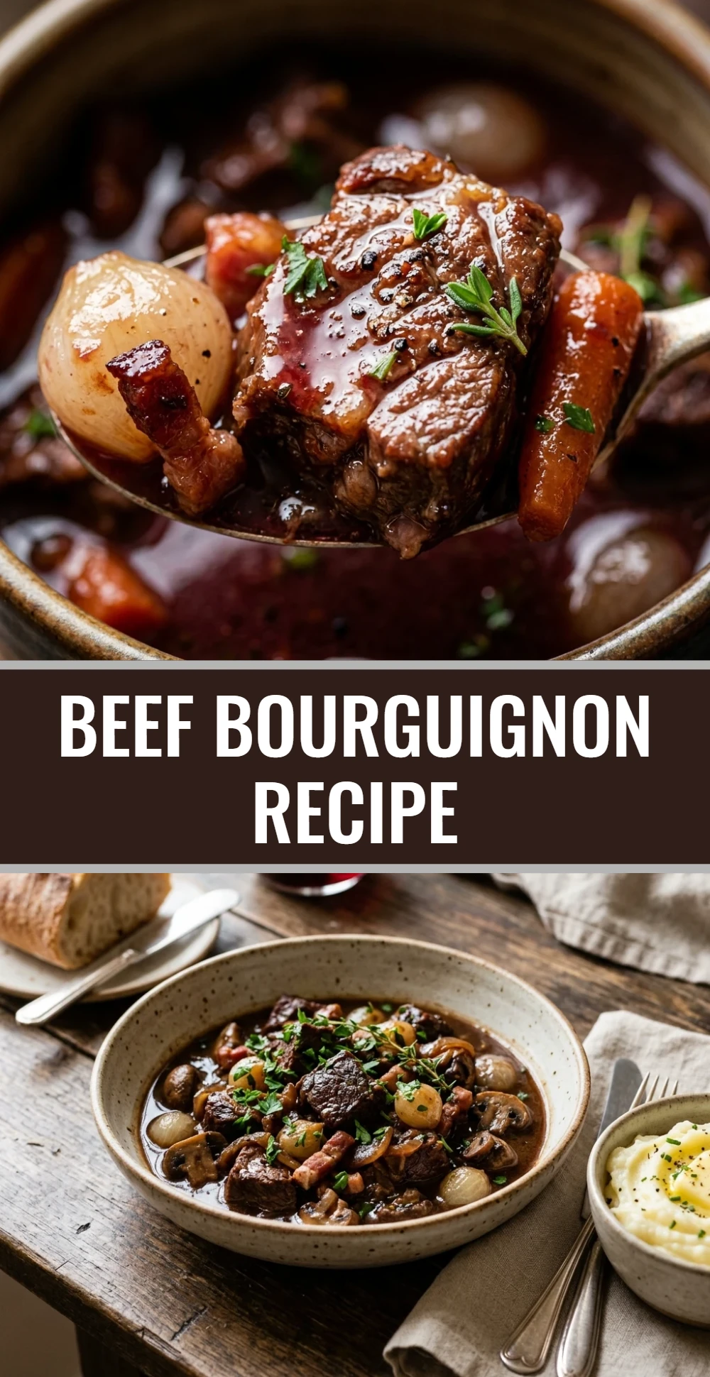 beef bourguignon recipe