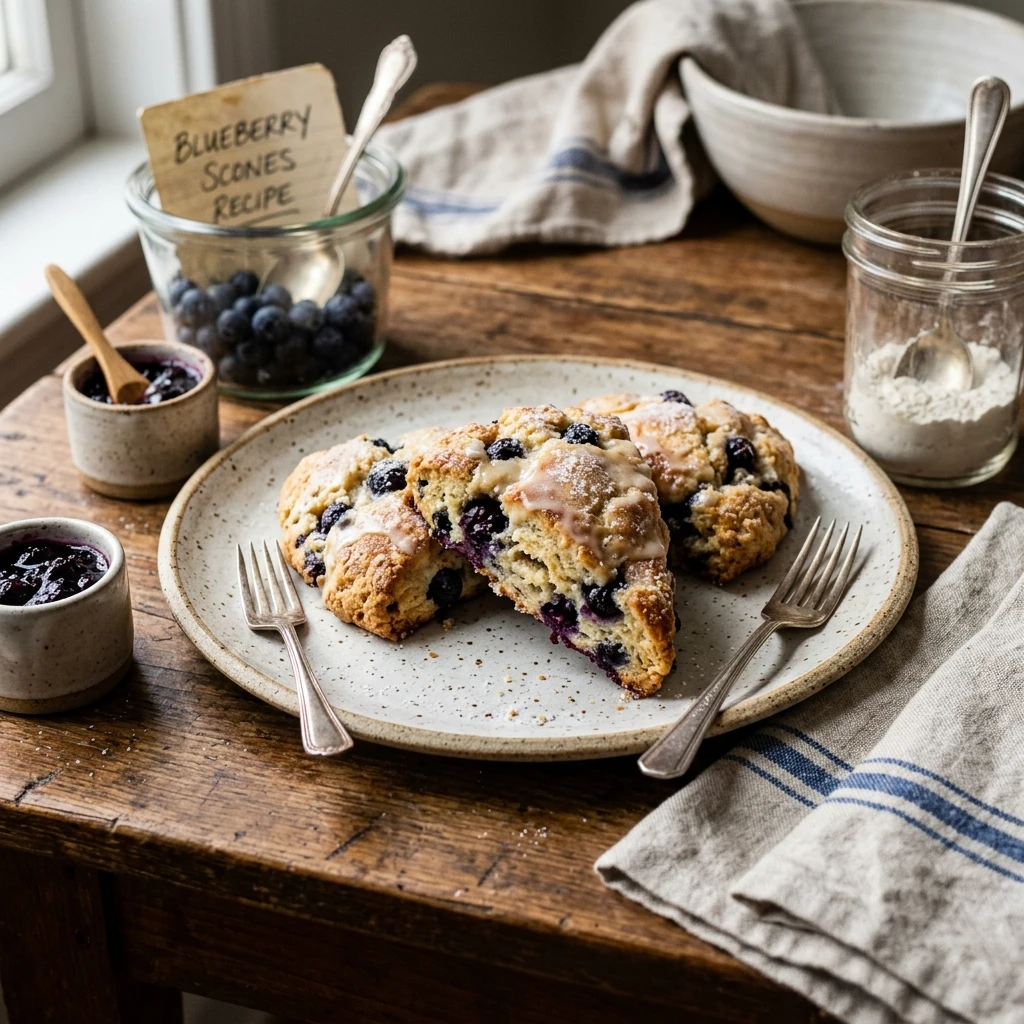 blueberry scones recipe