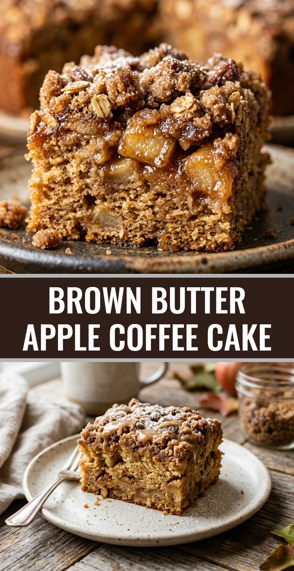 Brown Butter Apple Coffee Cake