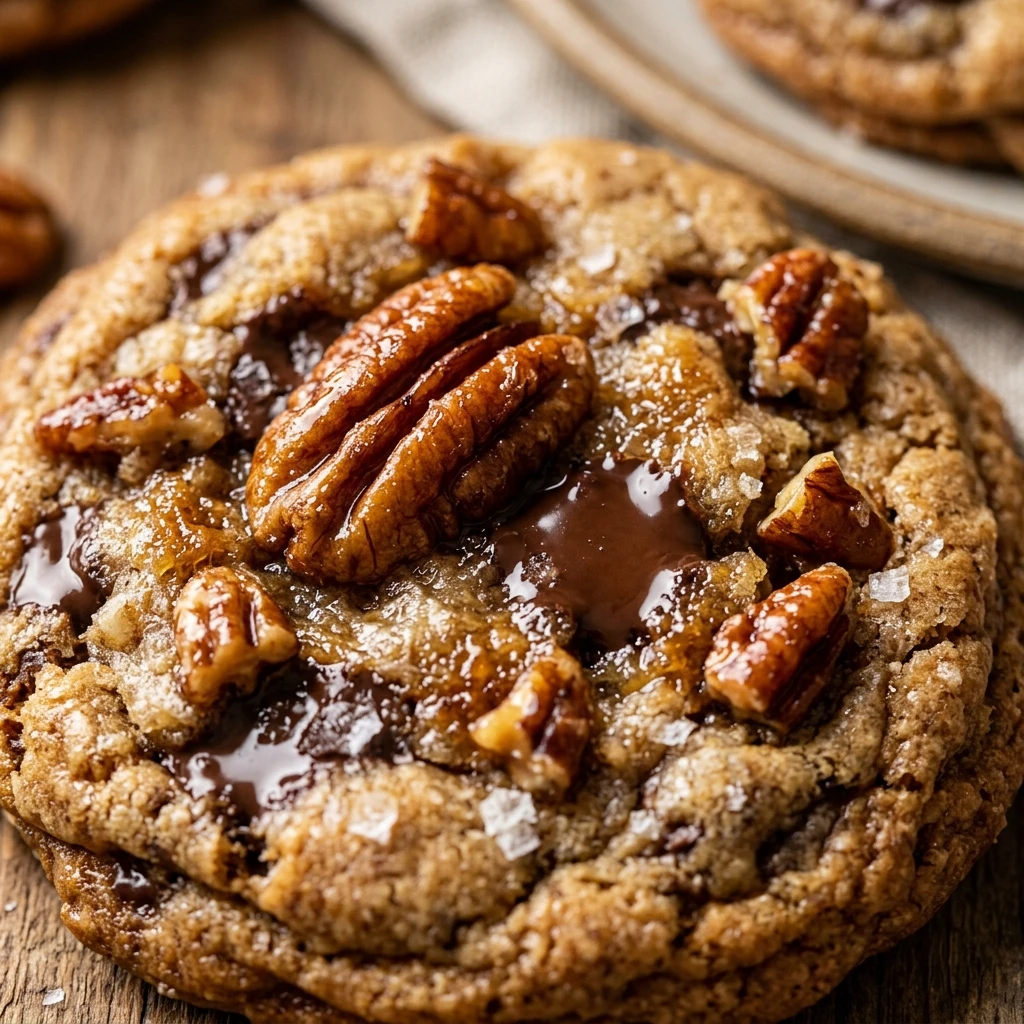 Brown Butter Pecan Cookies