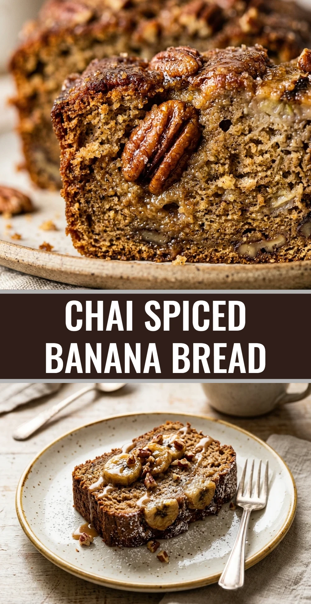 Chai Spiced Banana Bread