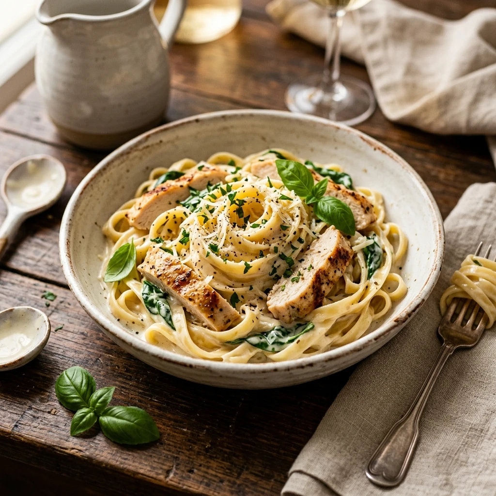 chicken alfredo recipe