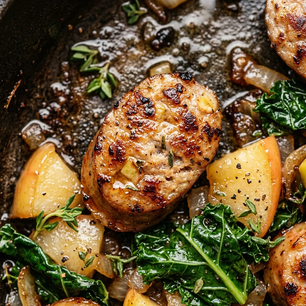 Chicken Apple Sausage Skillet