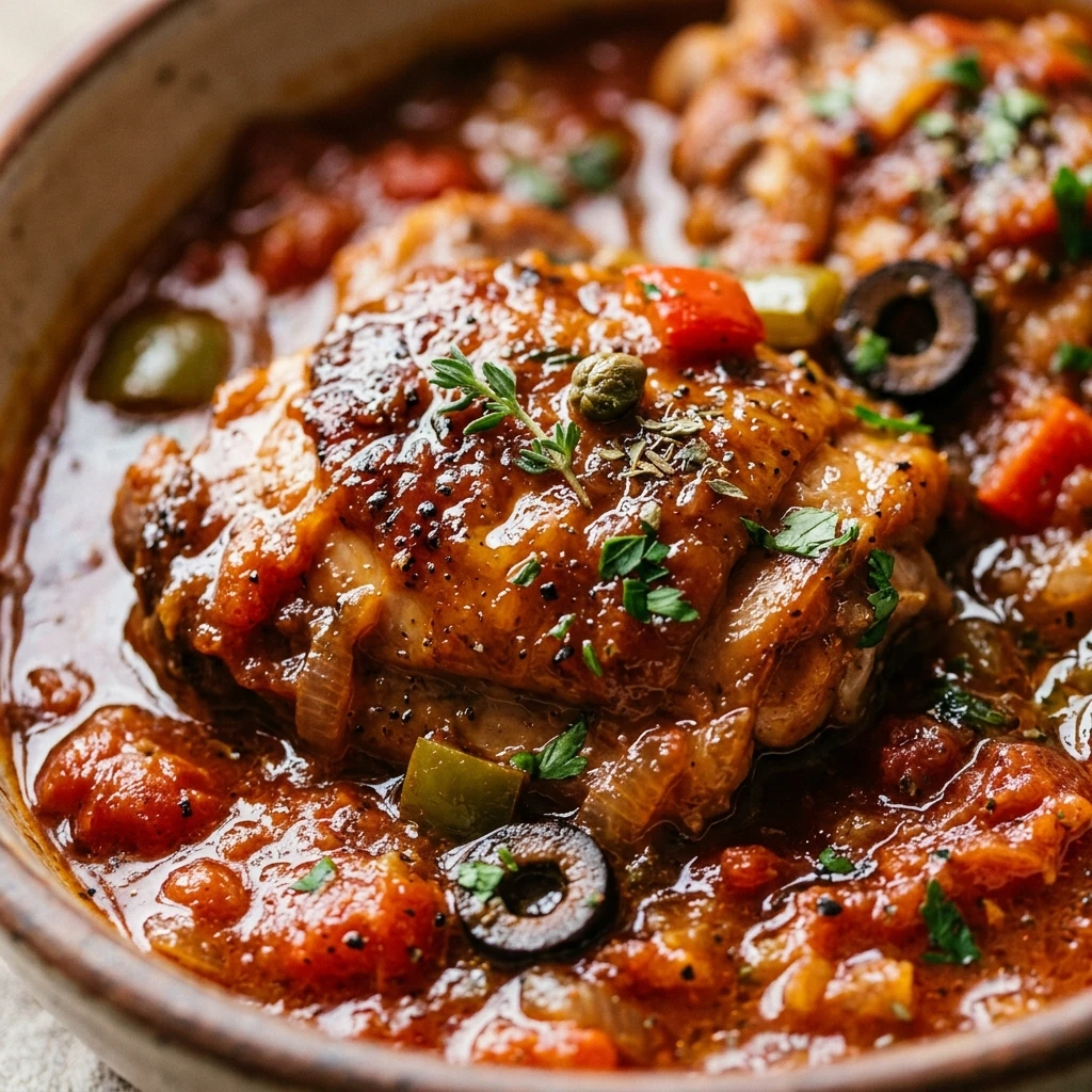 chicken cacciatore recipe