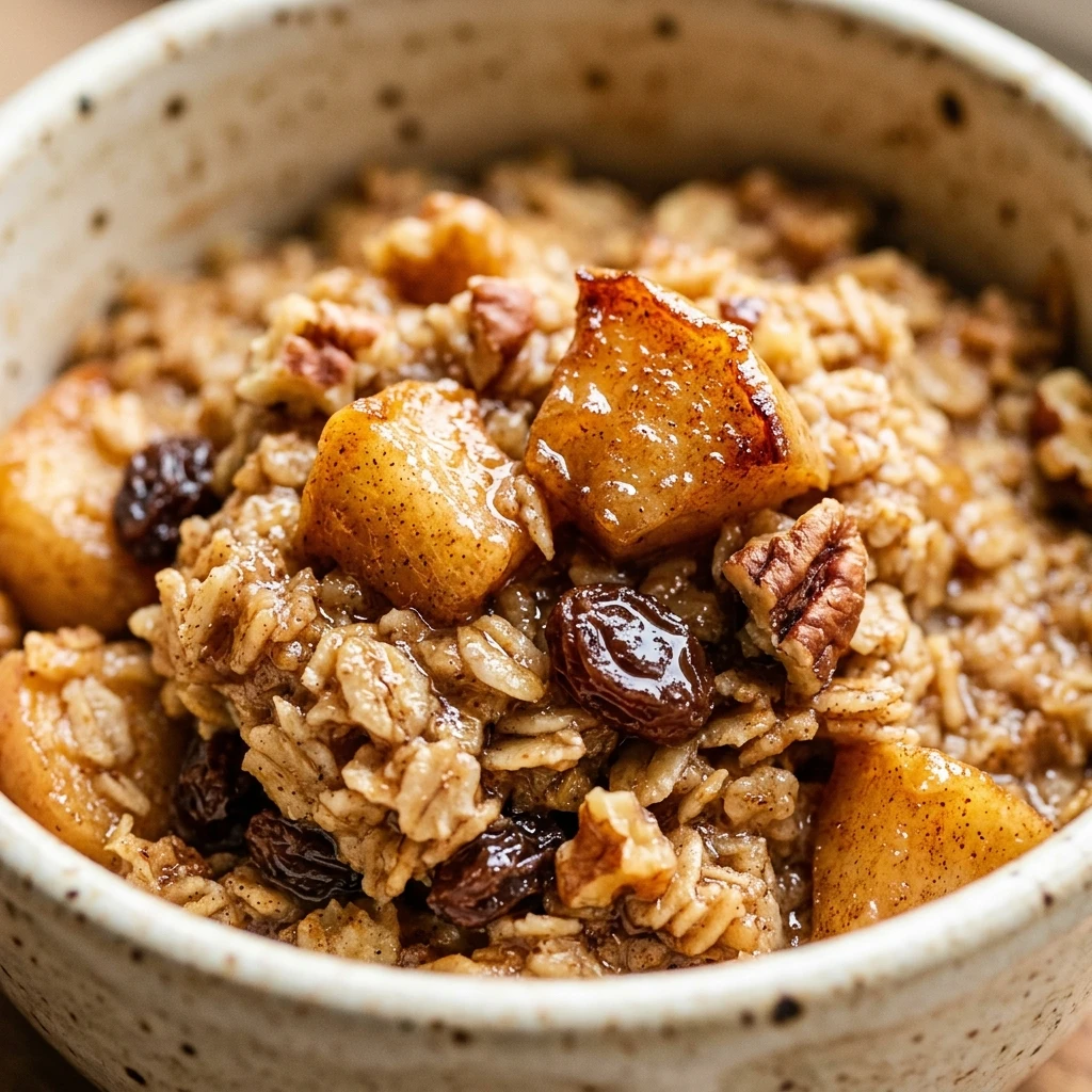 Cinnamon Apple Baked Oatmeal