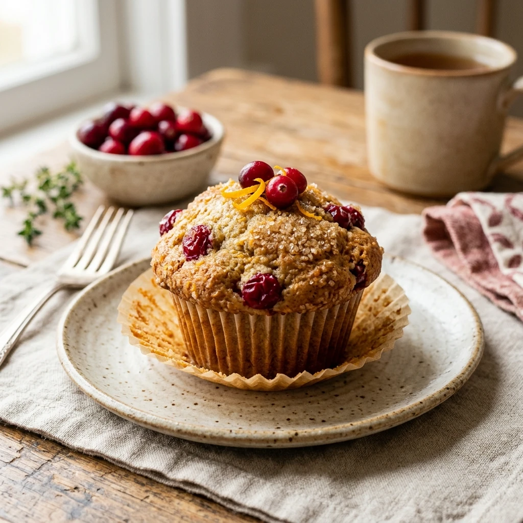 Cranberry Orange Muffins