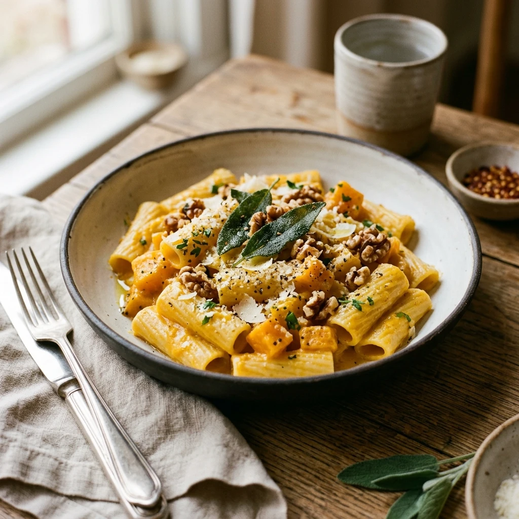 Creamy Butternut Squash Pasta