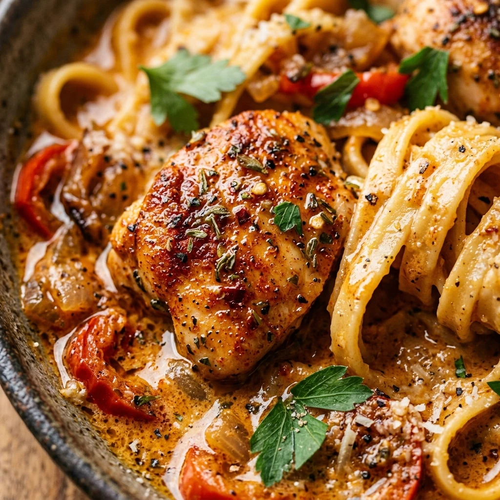 Creamy Cajun Chicken Pasta