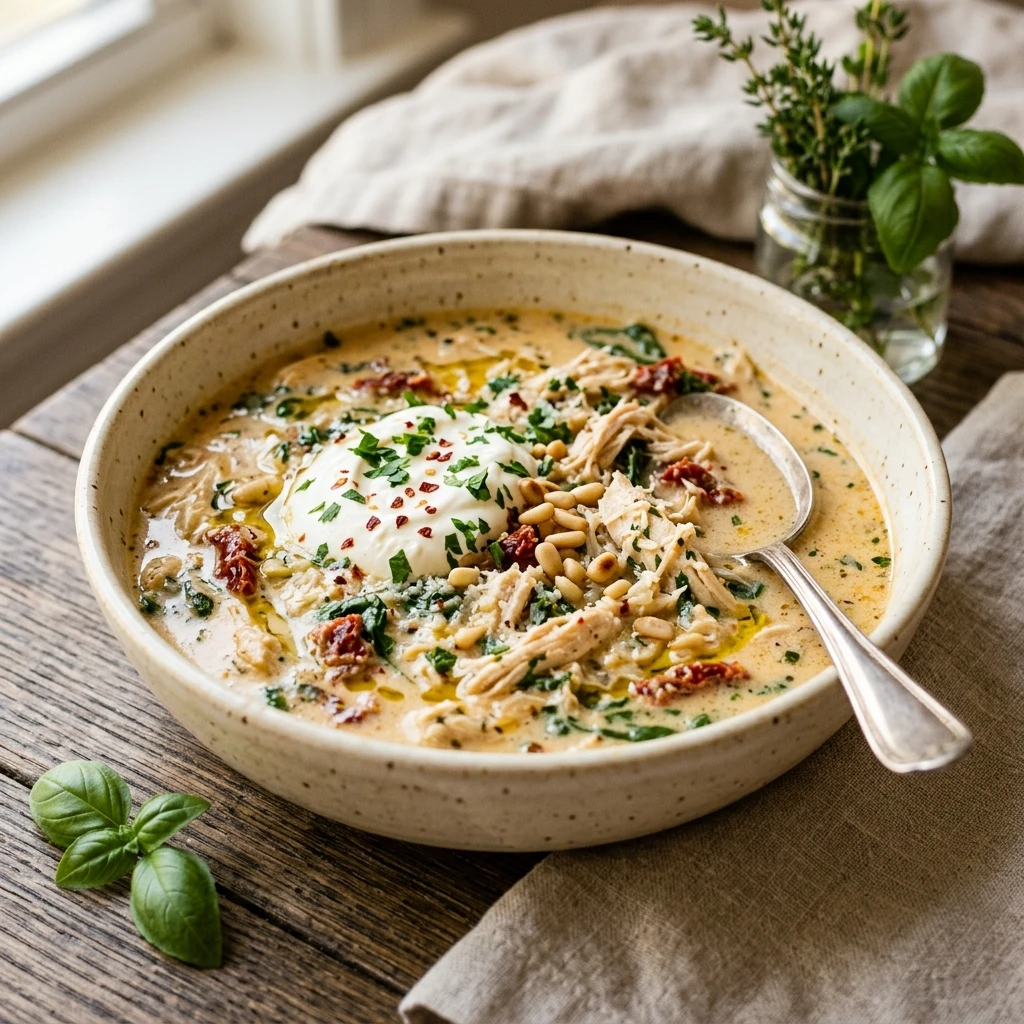 Creamy Marry Me Chicken Soup