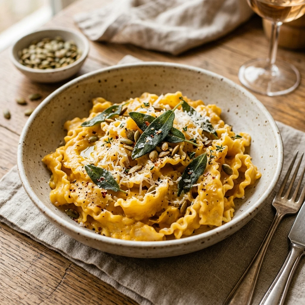 Creamy Pumpkin Pasta