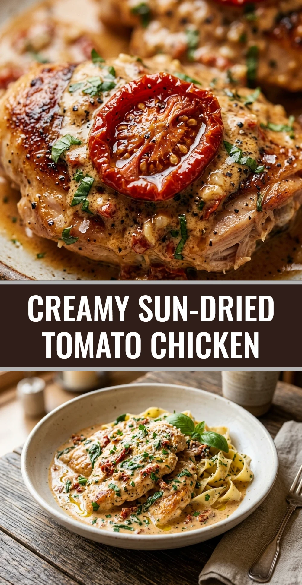 Creamy Sun-Dried Tomato Chicken