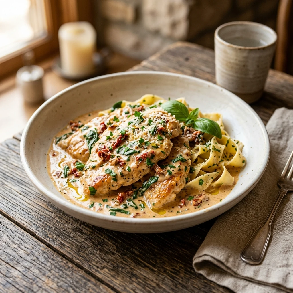 Creamy Sun-Dried Tomato Chicken