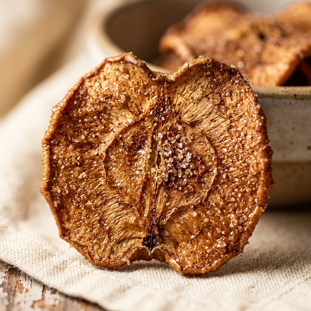 Crispy Cinnamon Apple Chips