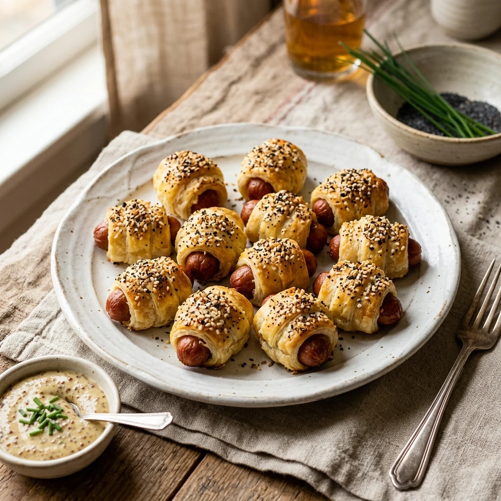 Everything Bagel Pigs In A Blanket