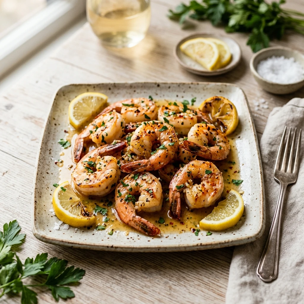 garlic butter shrimp recipe