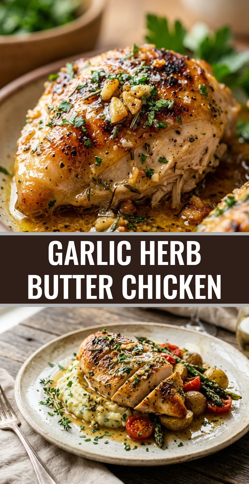 Garlic Herb Butter Chicken