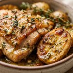 Garlic Herb Chicken And Potatoes