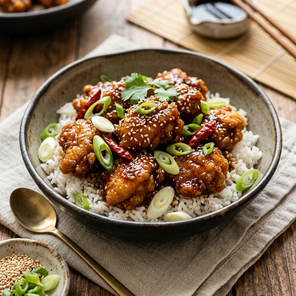 general tso chicken recipe