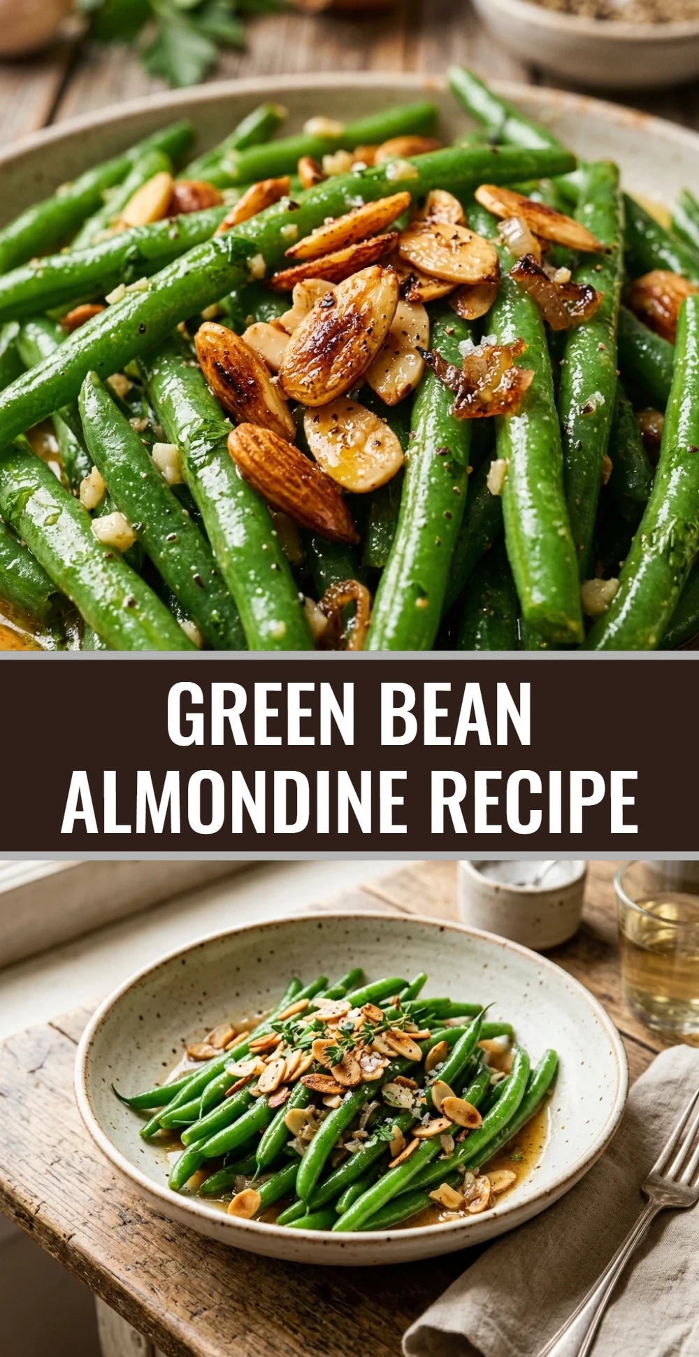 green bean almondine recipe